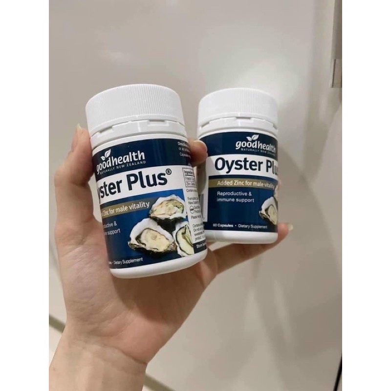 VIÊN UỐNG TINH CHẤT HÀU OYSTER PLUS ZINC CHO NAM GIỚI 60 VIÊN