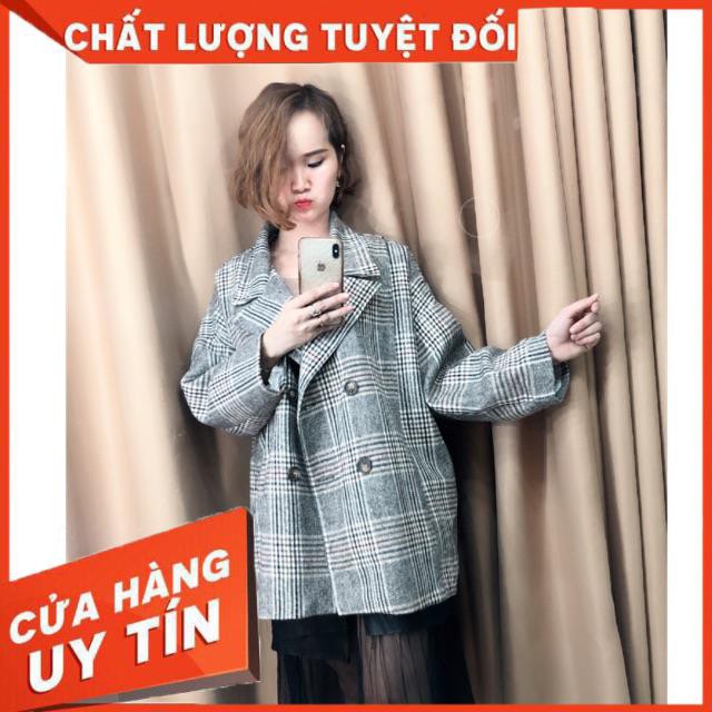 Áo khoác dạ kẻ