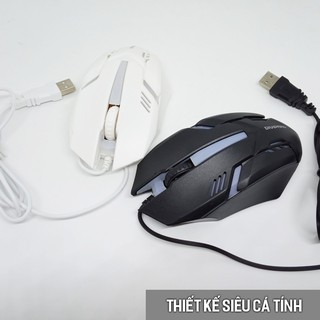 Chuột game thủ có dây Divipad OP-20 đèn led DPI 1000