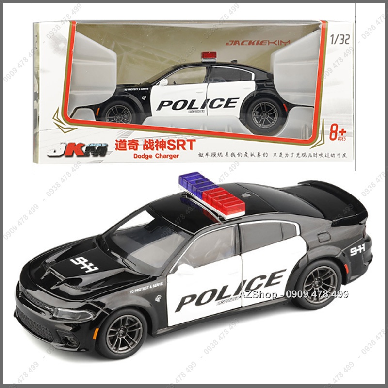 Xe Mô Hình Kim Loại Cảnh Sát Dodge SRT Police - Tỉ Lệ 1:32