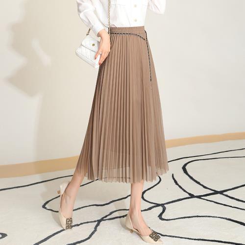 Chân Váy Ren Dài Công Chúa Dây Lưng Xích Thời Trang Style Nhật Bản Hàng Quảng Châu Siêu Rẻ | Smide Clothing