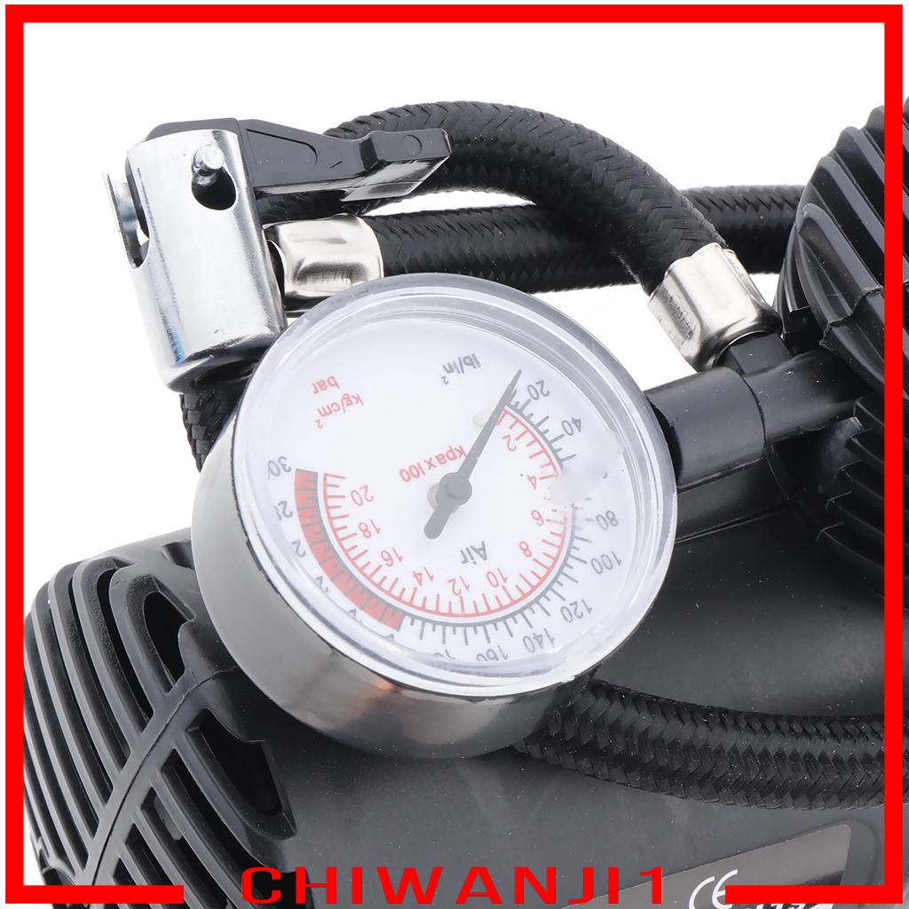 Máy bơm hơi lốp ô tô 300 PSI 12V Mini Air có đồng hồ đo #2