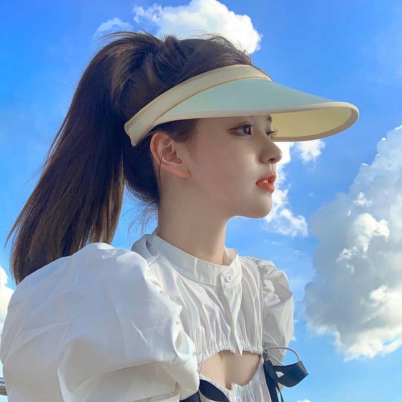 MŨ CHÓP NHỰA HỞ ĐẦU CHỐNG TIA UV NHIỀU MÀU