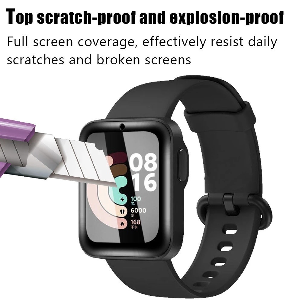 Set 1/3 Miếng Dán Bảo Vệ Màn Hình Đồng Hồ Thông Minh Xiaomi Redmi Watch 2 Lite/Samsung Mi Watch 2 Lite