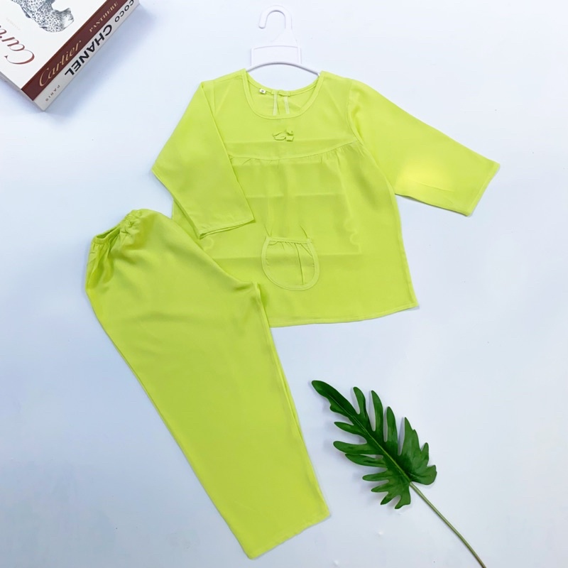 Đồ tole bé gái, đồ dài bé gái vải lanh tole màu 8-26kg chất lanh 2 da cao cấp - Pigbabystore