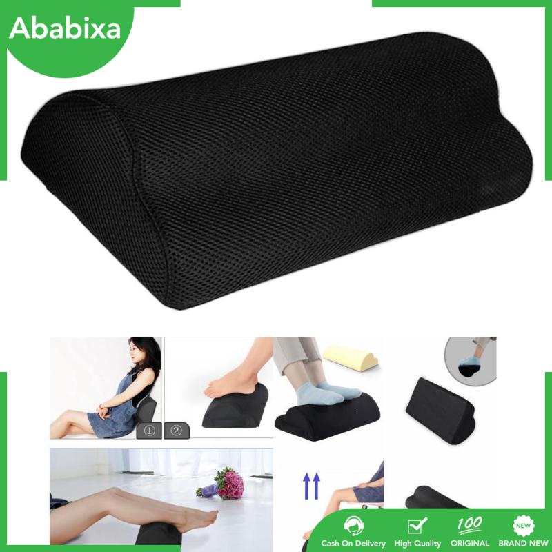 [Ababixa] Đệm Kê Chân Bằng Mút Mật Độ Cao Giúp Cải Thiện Tư Thế Và Giảm Căng Thẳng (Màu Đen)