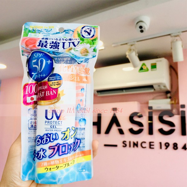 Sữa Gel Chống Nắng Dưỡng Ẩm Ngăn Bóng Nhờn OMI - Menturm The Sun UV Protect Gel SPF50/PA++++ 100g