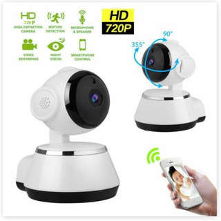 ✔️ Camera Giám Sát Xoay 360 Độ Kết Nối Wifi V380, Hỗ Trợ Hồng Ngoại Ban Đêm Phát Hiện Chuyển Động, Có Đàm Thoại [BH 1-1]