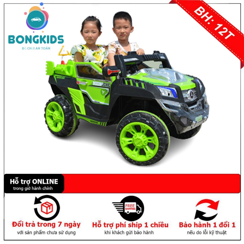 Xe ô tô điện trẻ em 2 chỗ ngồi Nel803 ⚡BH 12 THÁNG⚡ xe ô tô điện cho bé tải trọng lớn, điều khiển và