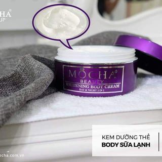kem body sữa lạnh mocha