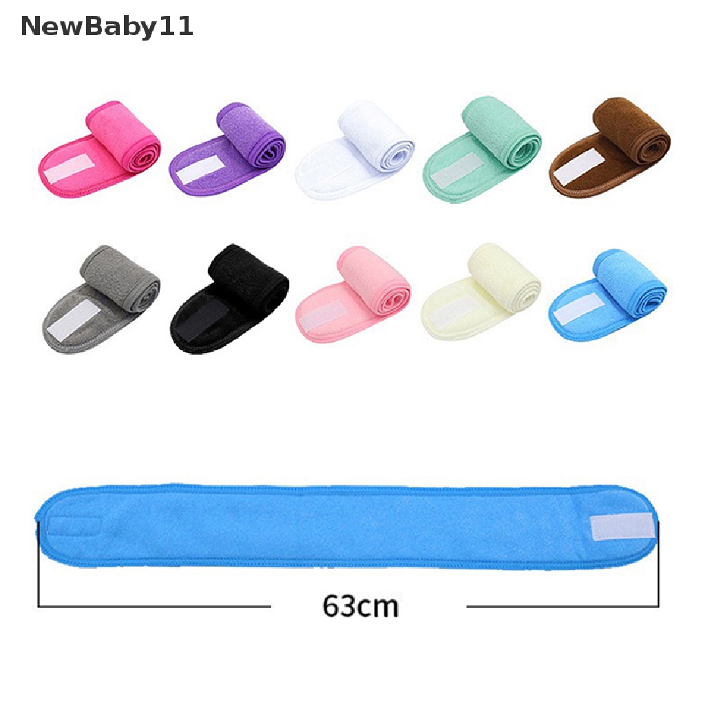 Băng Đô Cài Tóc Bản Rộng Tùy Chỉnh Tiện Dụng Cho Spa / Tắm / Trang Điểm