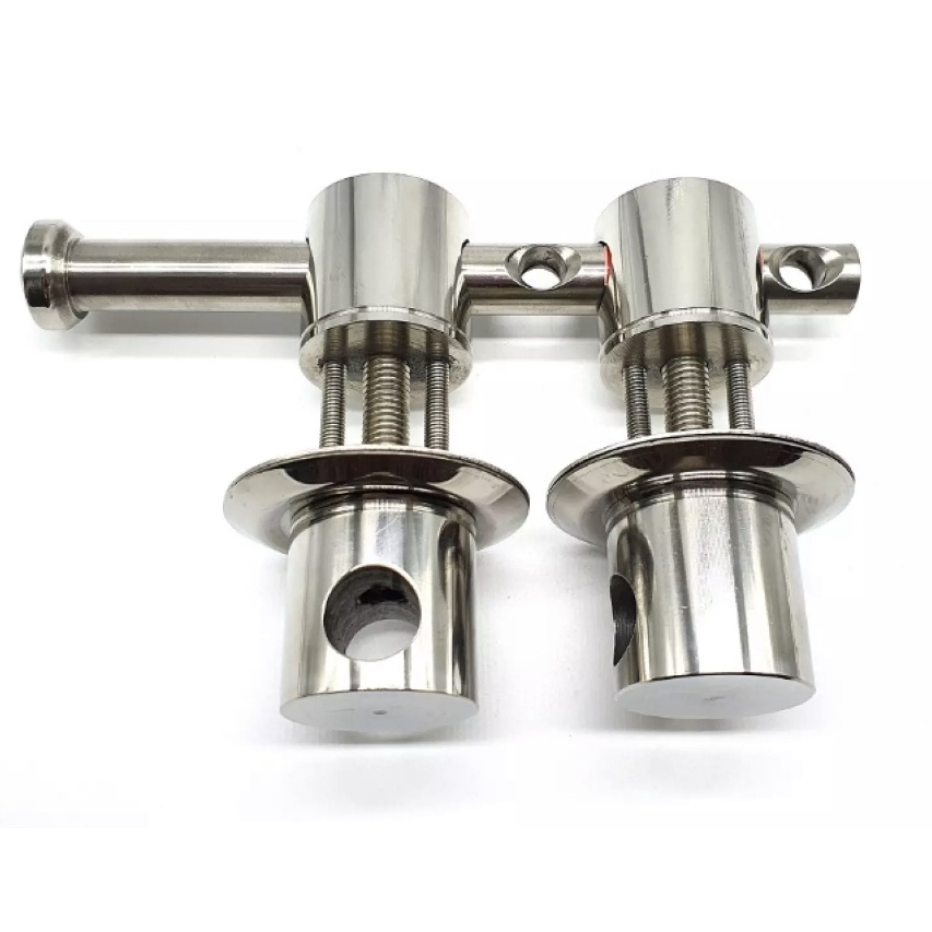 Bộ truỳ, đấm chuỳ inox 304, Then cài cửa - hoạ tiết ngôi sao