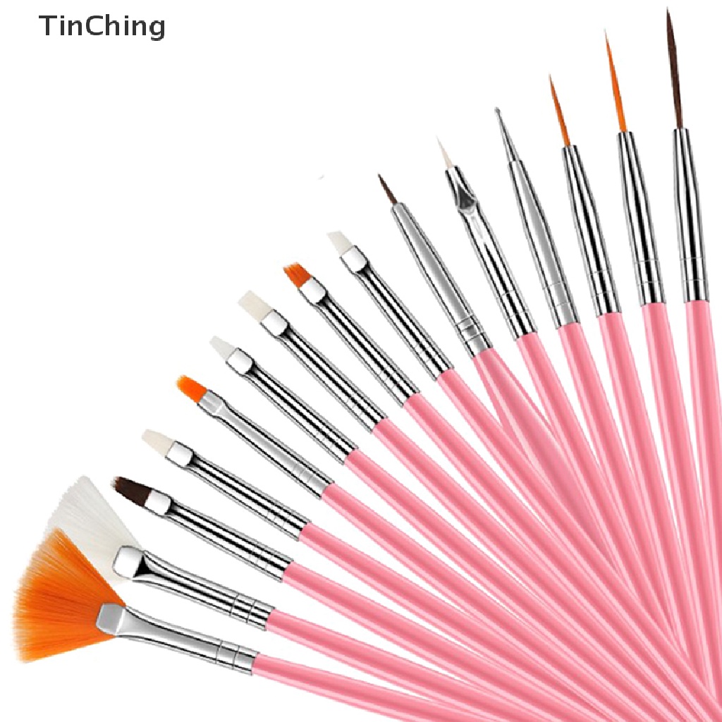 Bộ 15 Cọ Vẽ Móng Tay Nghệ Thuật DIY