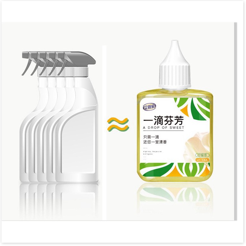 Bình hương thơm khử mùi nhà vệ sinh 50ml FREESHIP Tinh dầu khử mùi toilet, diệt khuẩn, làm mát không khí 9855