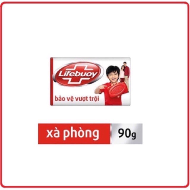 Xà Bông Cục Lifebuoy Bảo Vệ Vượt Trội 90g