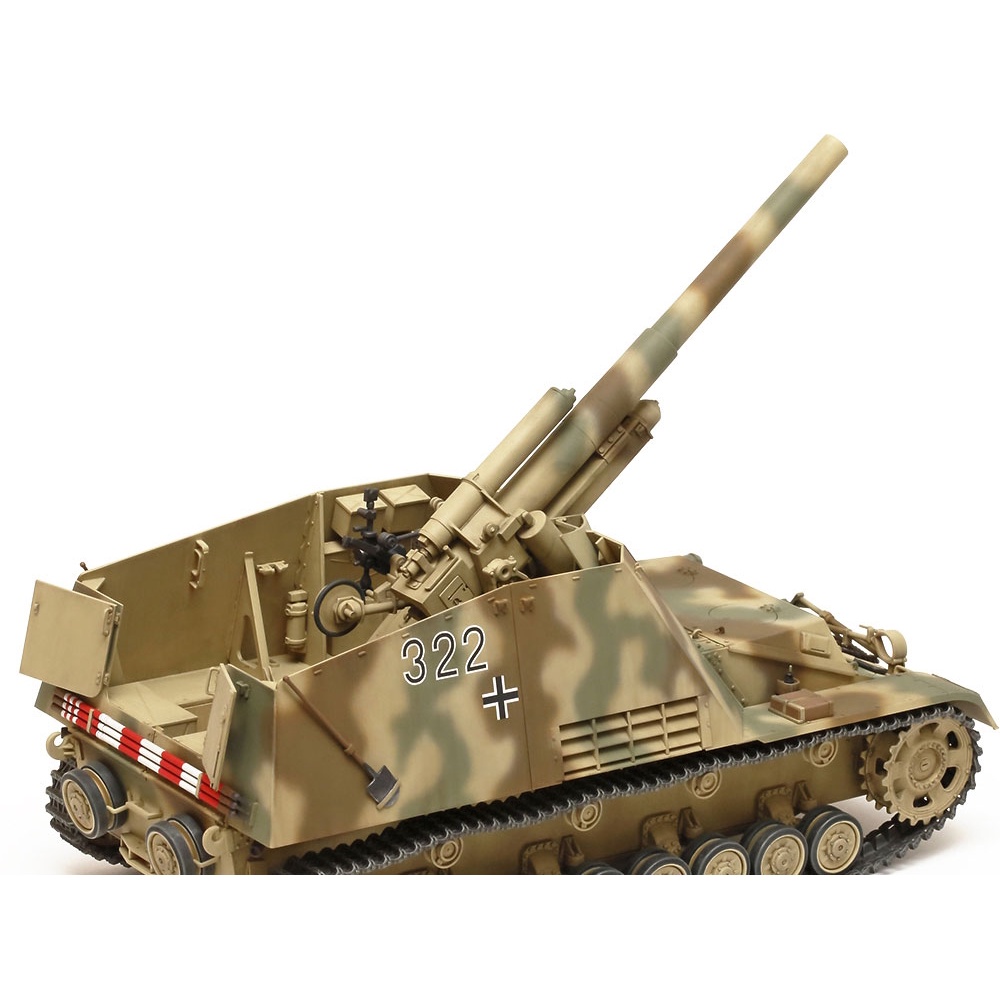 Mô hình lắp ráp xe tăng Đức 1/35 SCALE GERMAN HEAVY SELF-PROPELLED HOWITZER HUMMEL (LATE PRODUCTION) 35367 Tamiya