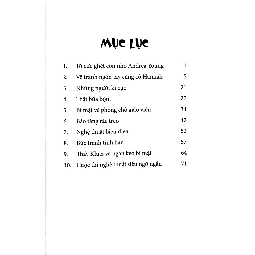 Sách Trường Học Kì Lạ - Cô Giáo Mĩ Thuật “Mê” Rác