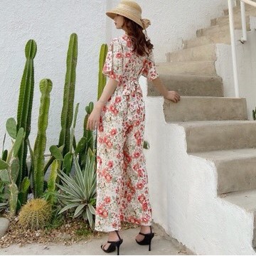 Jumpsuit hoa cho ngày Tết⭐️𝑭𝑹𝑬𝑬𝑺𝑯𝑰𝑷⭐️Jum cánh dơi, mặc siêu tôn dáng | BigBuy360 - bigbuy360.vn