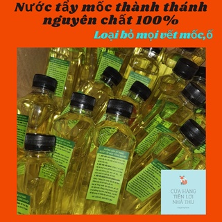 Nước tẩy mốc, ố,cóc quần áo - Chất tẩy trắng đa năng - Đánh bay vết mốc,cóc, ố trong 3s - Chai 330ml 100% chất tẩy