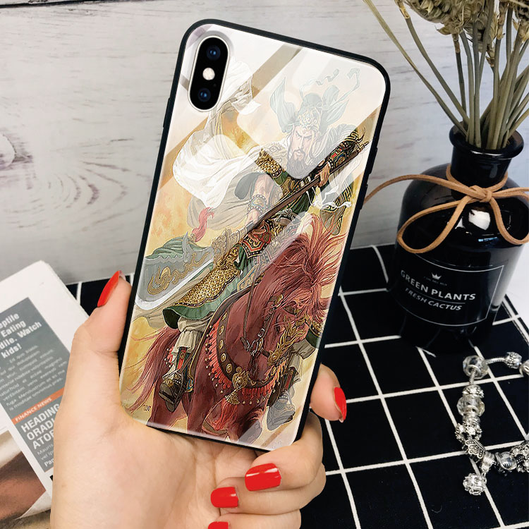 Ốp Độc Lạ Iphone In Hình China Illustrator CITYSHOP68 Cho Iphone 11 Pro Se 6 6S 7 8 Plus X Xs Max Xr