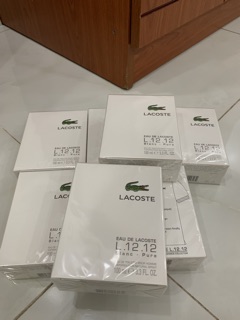 Nước hoa lacoste L12.12 100ml fullbox