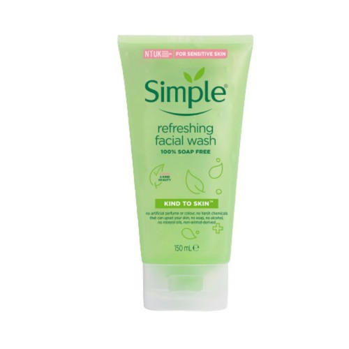 Sữa rửa mặt Simple Kind To Skin Refreshing Facial Wash Gel