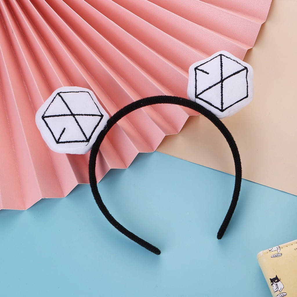 Băng Đô Cài Tóc Phong Cách Nhóm Nhạc Bts Exo Twice Nct Got7