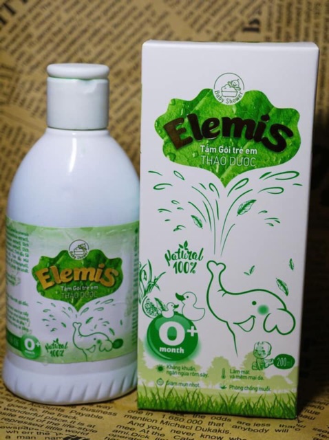 Nước tắm thảo dược cho bé ELEMIS ( Cam kết hàng chính hãng)