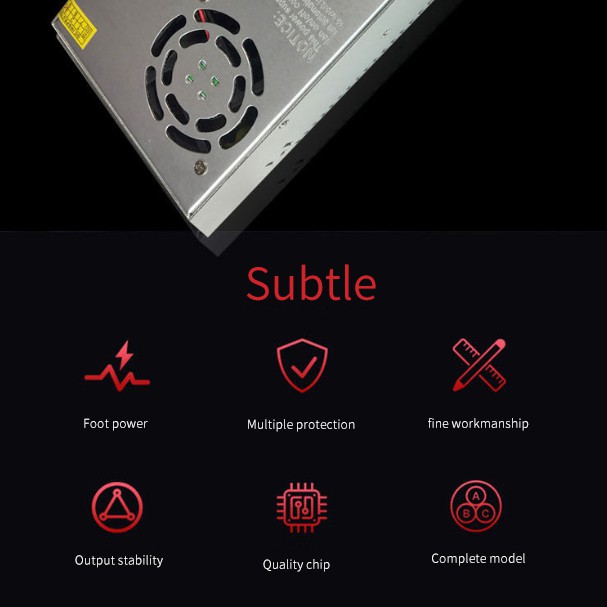 12V 50A 600W Switch Power Supply for Automation, Lamps, Instruments, Electric Power, Petroleum and Petrochemical, Etc | BigBuy360 - bigbuy360.vn