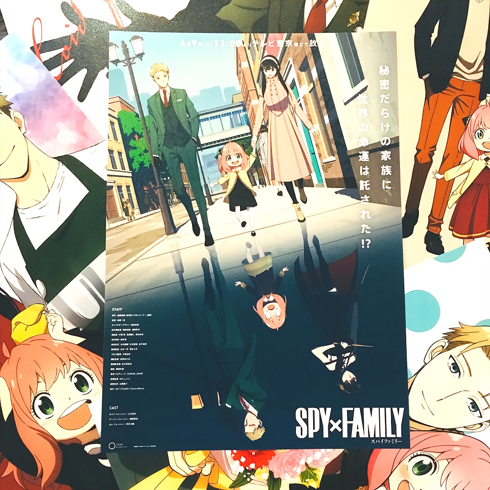 Set 20+ Spy x Family Anime Poster Trang Trí Phòng - Dán Tường - Cao Cấp - Nhiều Kích Thước - Có Keo Dán