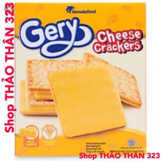 Bánh Quy GERY Cheese Crackers Phô Mai