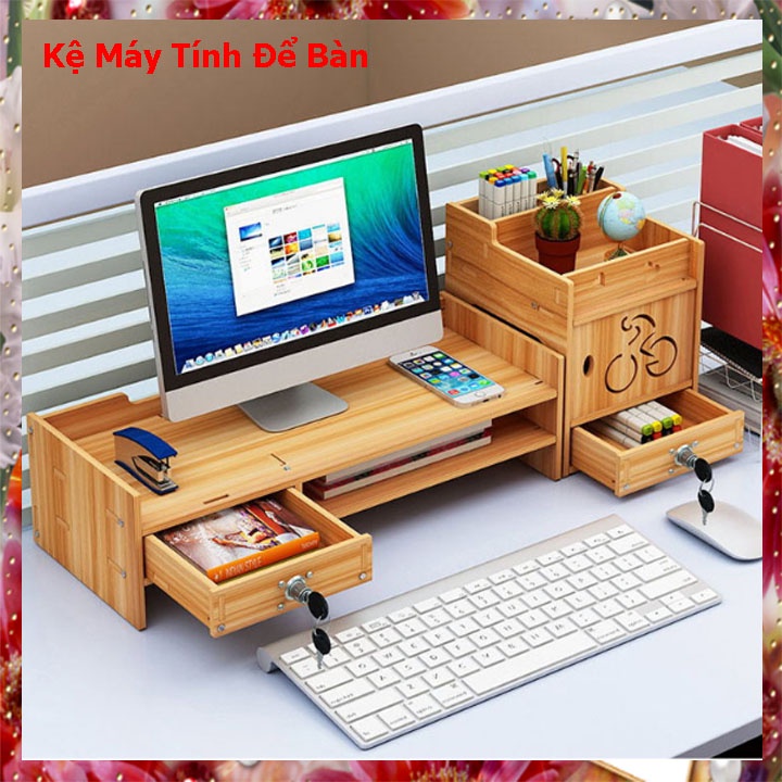 [ Hỏa tốc] Kệ văn Phòng Giá Rẻ Kệ Để Bàn Làm Việc Tiết Kiệm Không Gian Kệ Sách Siêu Xinh Siêu Kute