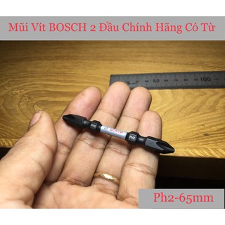 Mũi vít 2 đầu bosch chính hãng có từ ph2 65mm
