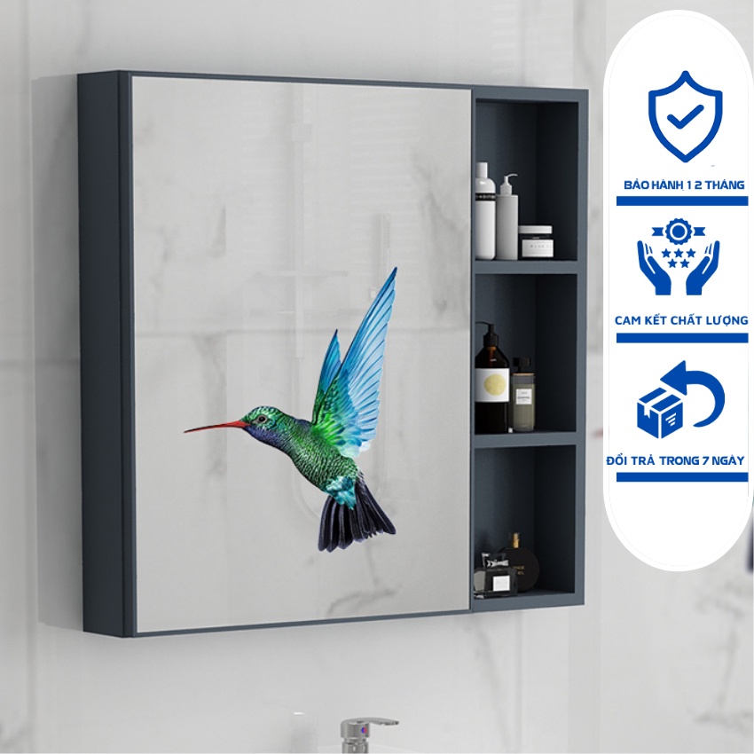 Tủ Gương Phòng Tắm Treo Tường Thông Minh Koresport Gương Kèm Tủ sang trọng, đa năng KO099