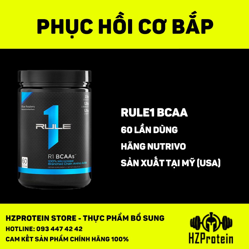 R1 RULE1 BCAA - (60 LẦN DÙNG) - BCAA HỖ TRỢ PHỤC HỒI, PHÁT TRIỂN CƠ BẮP |  Shopee Việt Nam