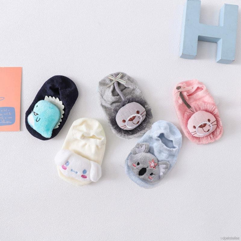 Tất cotton in hoạt hình xinh xắn dành cho bé
