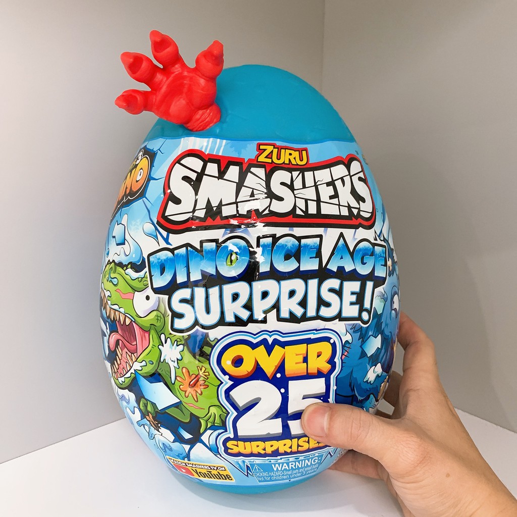 Trứng Khủng Smashers Long Dino Ice Age Surprise Over 25 - Size Khổng Lồ