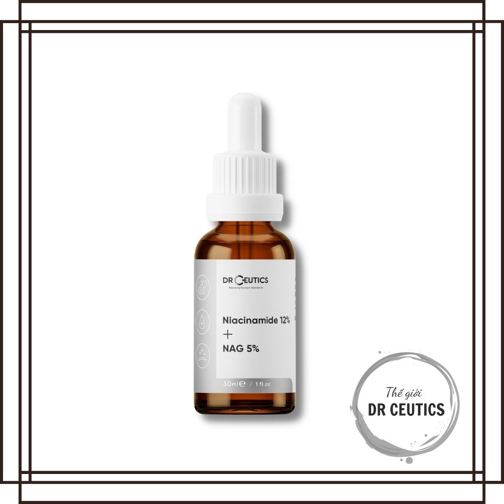 Serum Niacinamide 12% Dr. Ceutics Giảm Thâm Sáng Da Kiềm Dầu