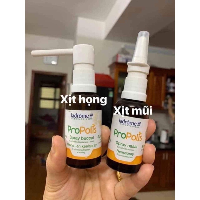 Xịt họng - mũi hữu cơ Ladrome (30ml)