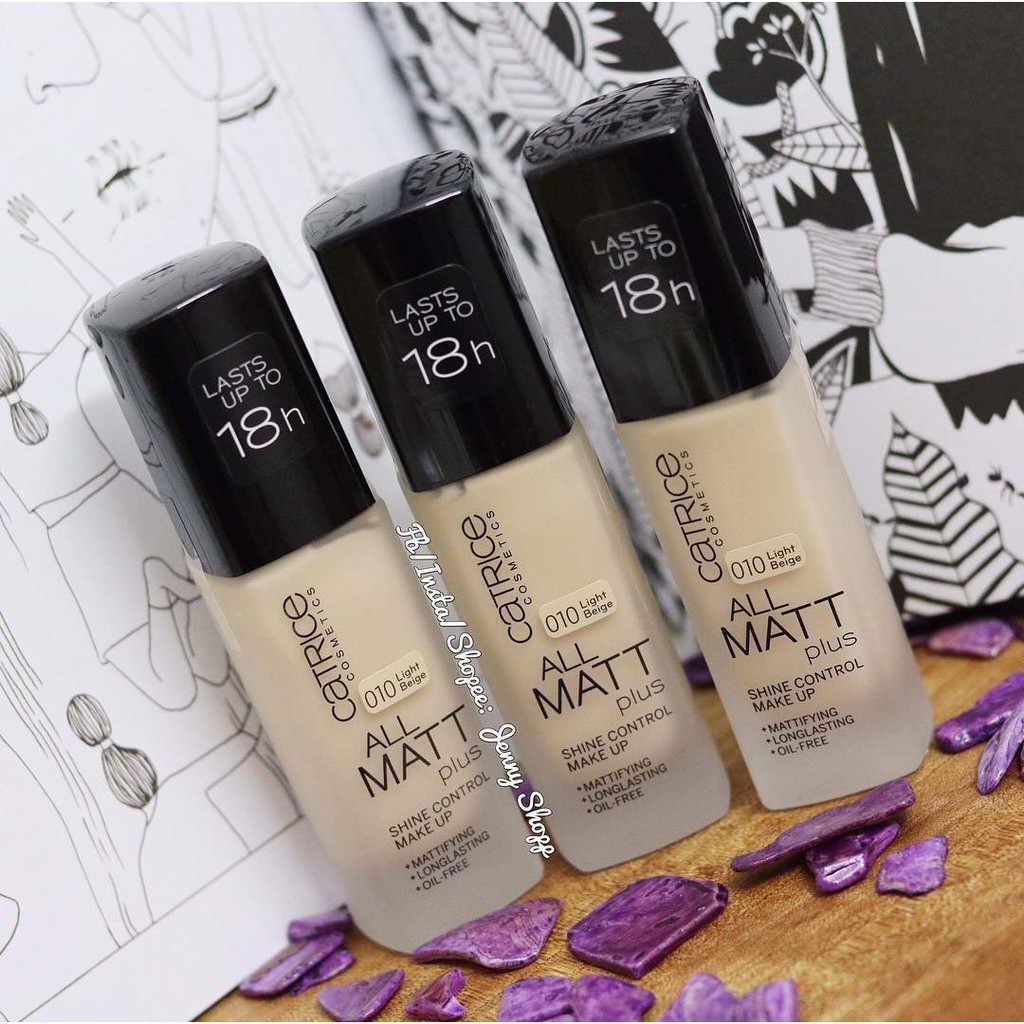 Kem nền Catrice 18h All Matt Plus Shine Control Make Up