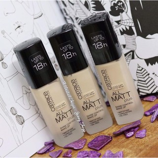 Kem nền Catrice 18h All Matt Plus Shine Control Make Up