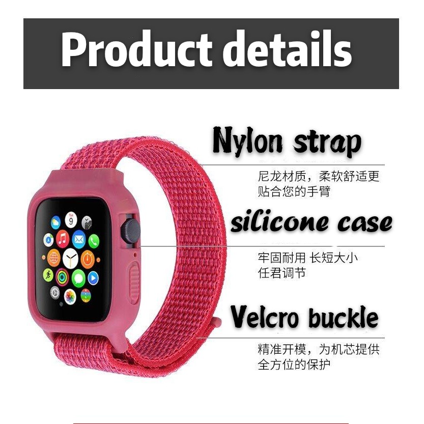 Dây Đồng Hồ Chất Liệu Nylon T500 Cho Apple Iphone Iwatch Series 6 5 4 3 2 1sports 38mm 40mm 42mm 44mm