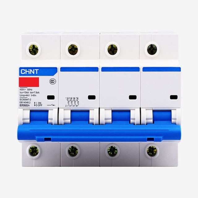 Aptomat Chint NXB 4P các loại , Attomat 380V MCB