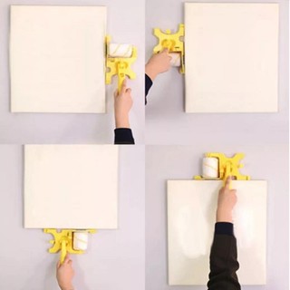 Chổi lăn sơn kẻ vạch, góc cạnh trên tường