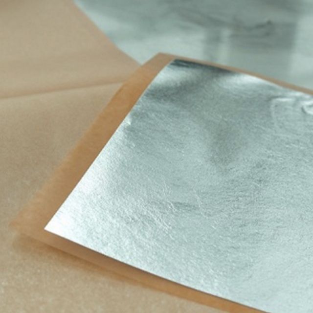 Lá bạc 9x9cm (10 miếng)