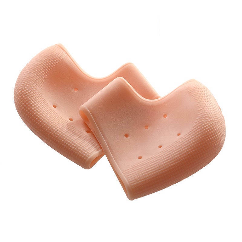 One Cặp Đệm Silicone Lót Gót Giày Chống Nứt Nẻ