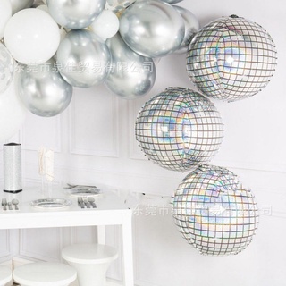 Bong Bóng Disco Ball 4D Trang Trí Tiệc Nhiều Màu - Bong Bóng 22inch Trang Trí Tiệc Sinh Nhật Cho Bé