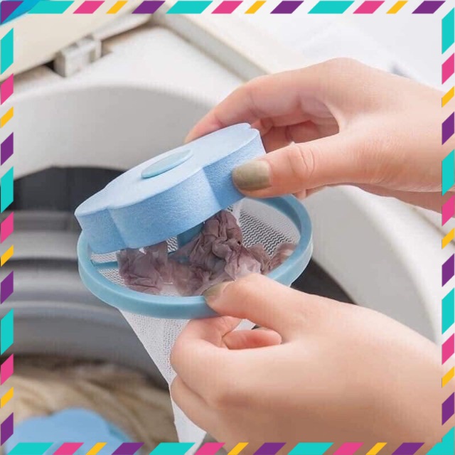 PHAO LỌC CẶN MÁY GIẶT-Phao lọc không làm hỏng, sờn vải quần áo, nhàu nát, không đọng lại cặn bột giặt