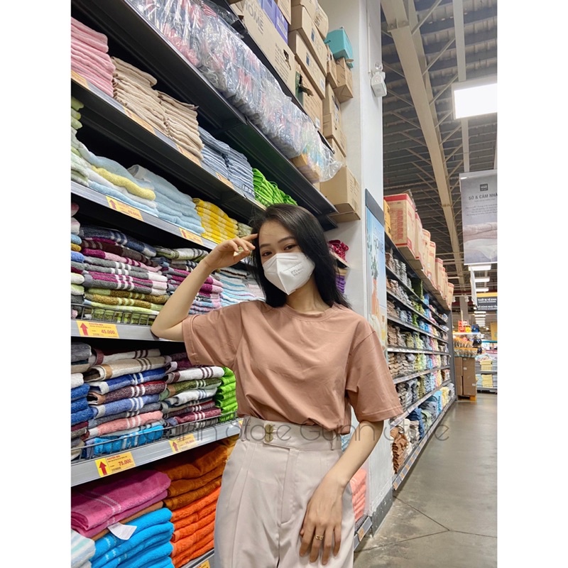 Áo Thun Nam Nữ Basic Cotton 4 Chiều Co Giãn, Phong Cách Đơn Giản Dễ Mix Đồ - GUNN STORE