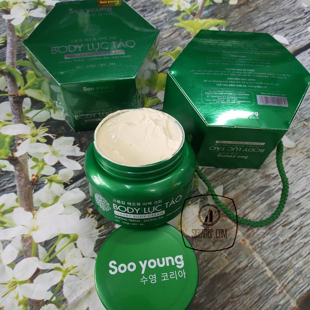 Kem body lục tảo Soo young-[Chính hãng]